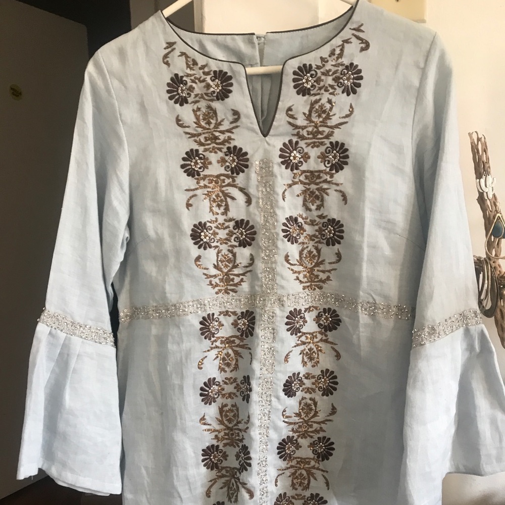 ornate Indian cotton dress